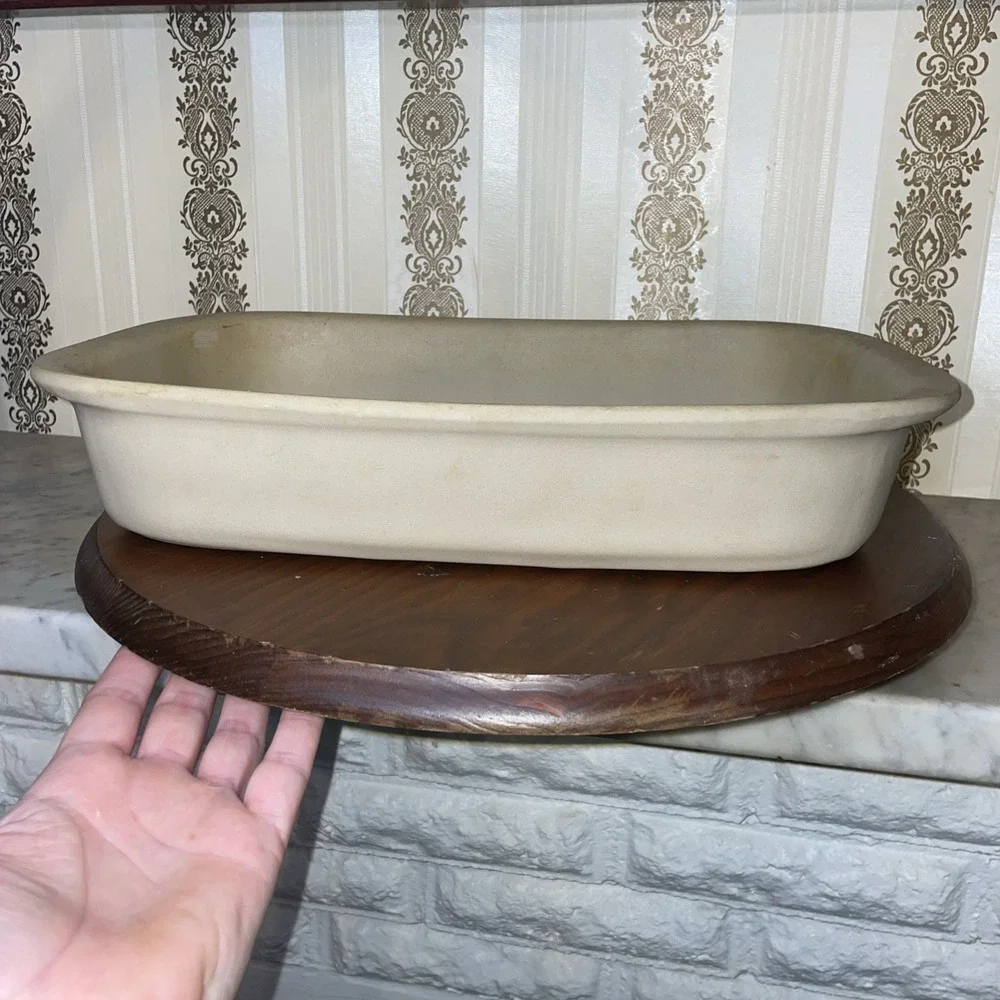 Pampered Chef 9 X‎ 13 Baking Casserole Dish Family Heritage Stoneware Cook Bake